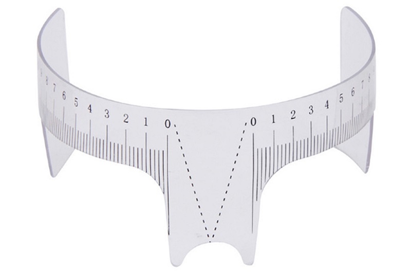 Линейка  для Бровей с нижним вырезом  РАСПРОДАЖА!