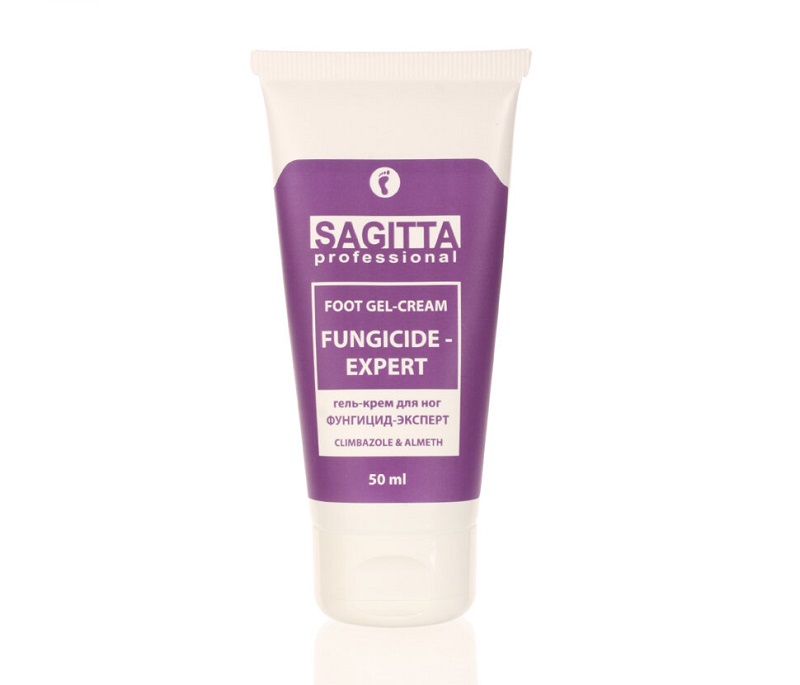 Гель-крем SAGITTA д/ног ФУНГИЦИД-ЭКСПЕРТ FOOT GEL-6 FUNGICIDE-EXPERT  50 мл  70205 