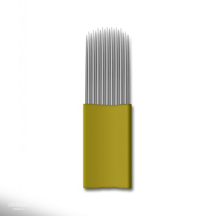 Игла д/микроблейдинга 19 U  двухрядная РАСПРОДАЖА!!!