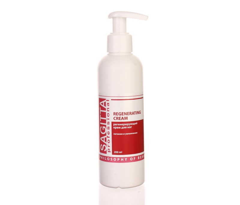 Крем SAGITTA д/ног Регенерирующий REGENERATING CREAM 200 мл 70400 