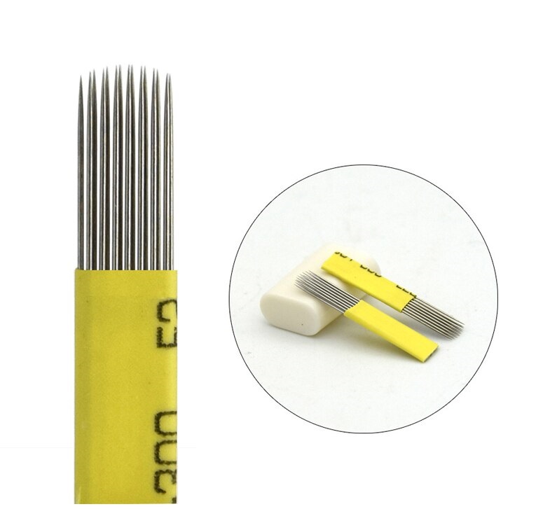 Игла д/микроблейдинга 15 U двухрядная РАСПРОДАЖА!!!