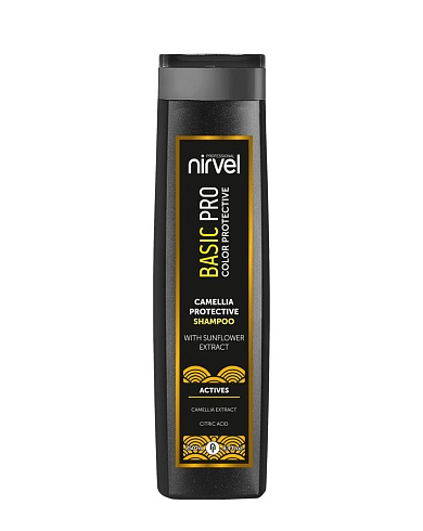 Шампунь NIRVEL д/окраш. волос с Экстр Камелии и подсолнечн 250 мл МТ7618